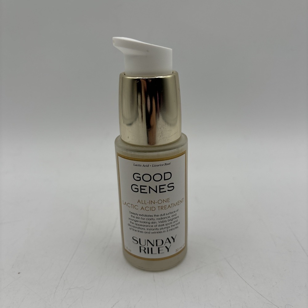 Sunday Riley Good Genes All-in-One Lactic Acid Treatment 1.0 oz NEW No Box